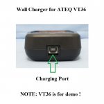 AC DC Power Adapter Wall Charger for ATEQ VT36 TPMS Tool